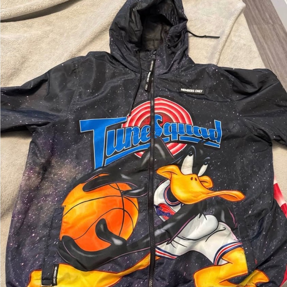 Members Only Tune Squad Windbreaker